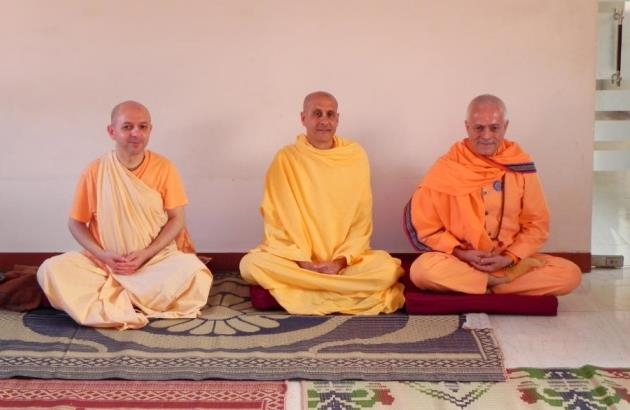 Encontro com Svámin Radhanath e Svámin Yadunandana  - ISKCON Hare Krshna