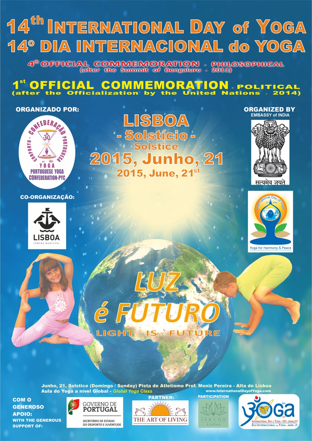 International Day of Yoga - IDY - 2015, Lisboa
