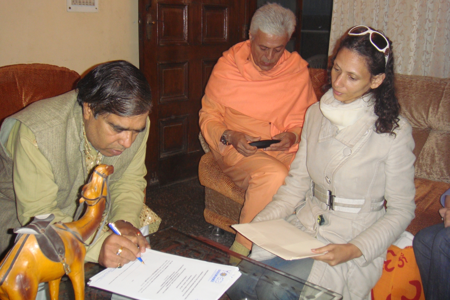 Dr. Gopalji torna-se apoiante da criação do Dia Internacional do Yoga